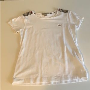 authentic burberry unisex size 10 cotton shirt